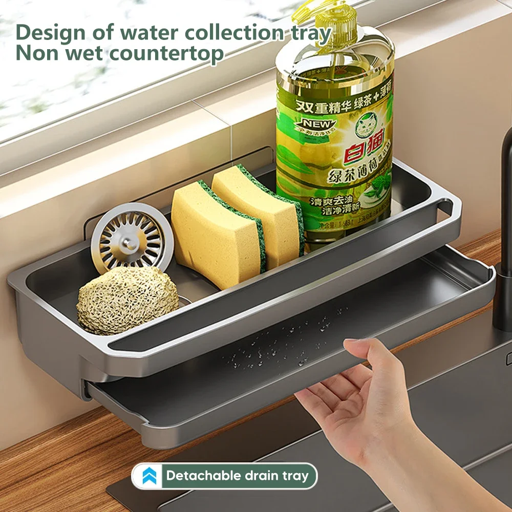 Kitchen Gadgets Storage Ideas - Organizador de pia de cozinha, rack