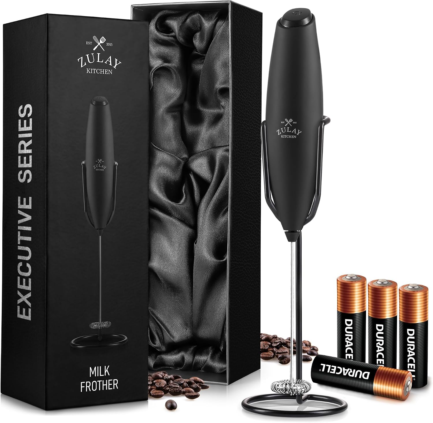 Milk Frother - Espumador de leite elétrico portátil para