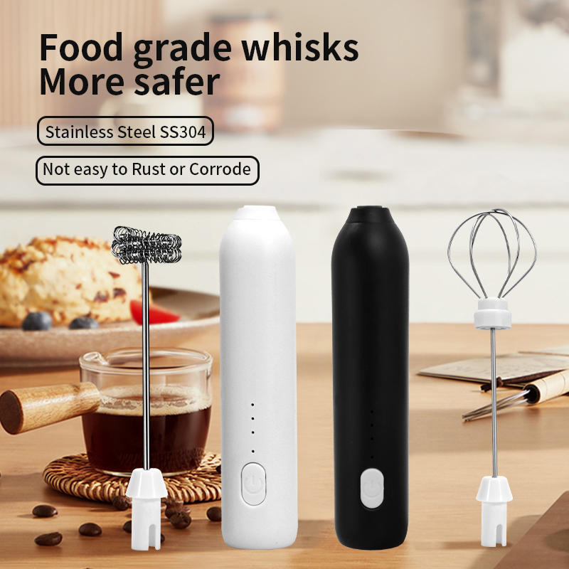 Milk Frother - Batedor de café elétrico 2 em