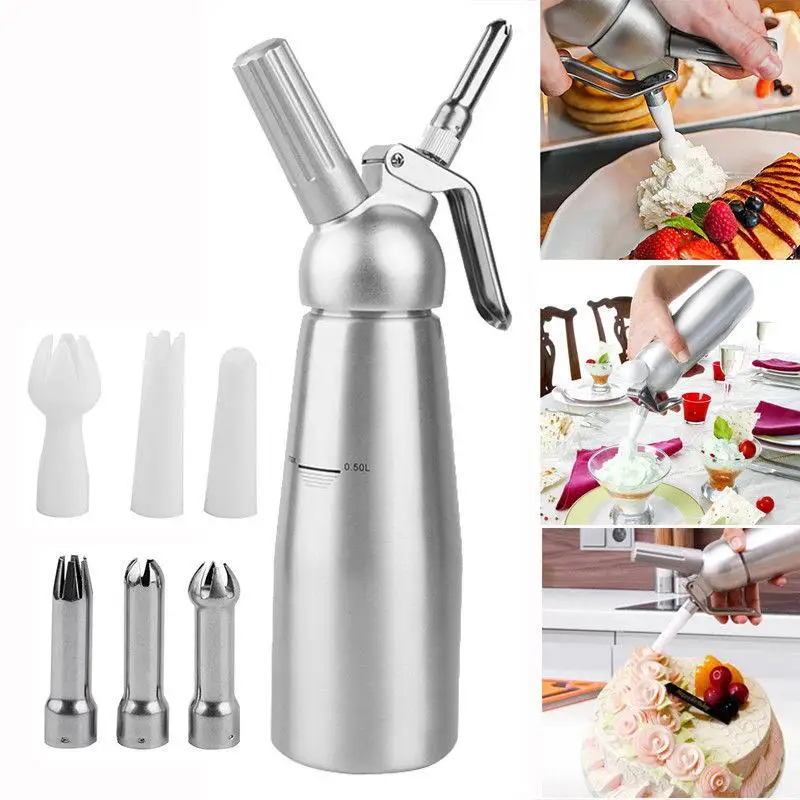 Kitchen Gadgets Under 500 - Pistola de creme de alumínio puro