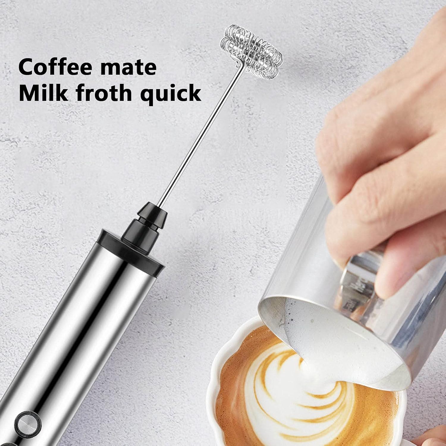 Milk Frother - Batedor de Leite Elétrico Portátil 3