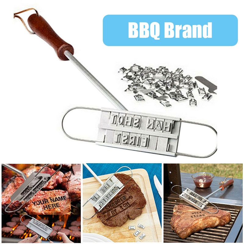 Kitchen Gadgets Brand - Marca de ferro com 55 letras