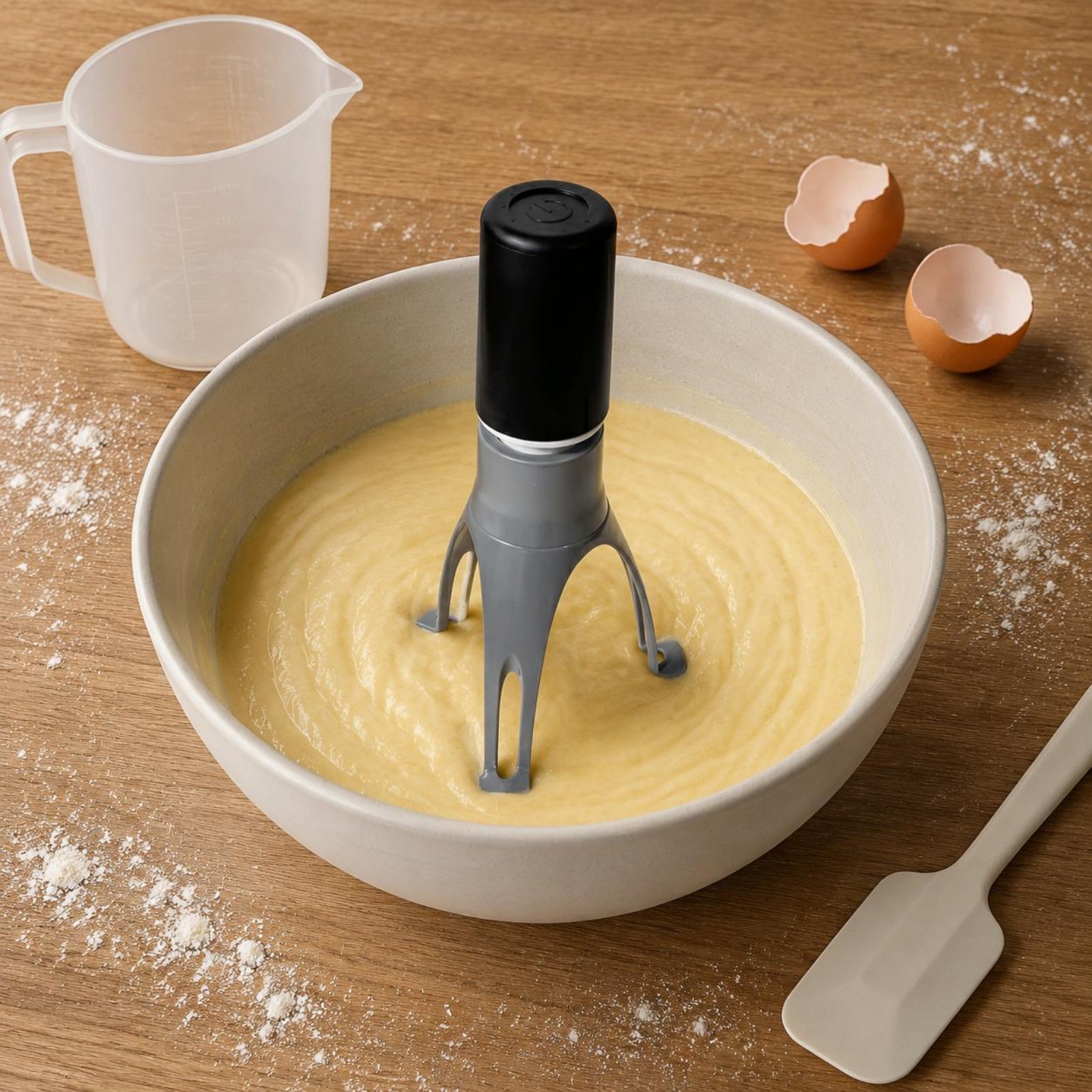 Kitchen Gadgets Products - Batedor Triangular Automático - Batedor Elétrico