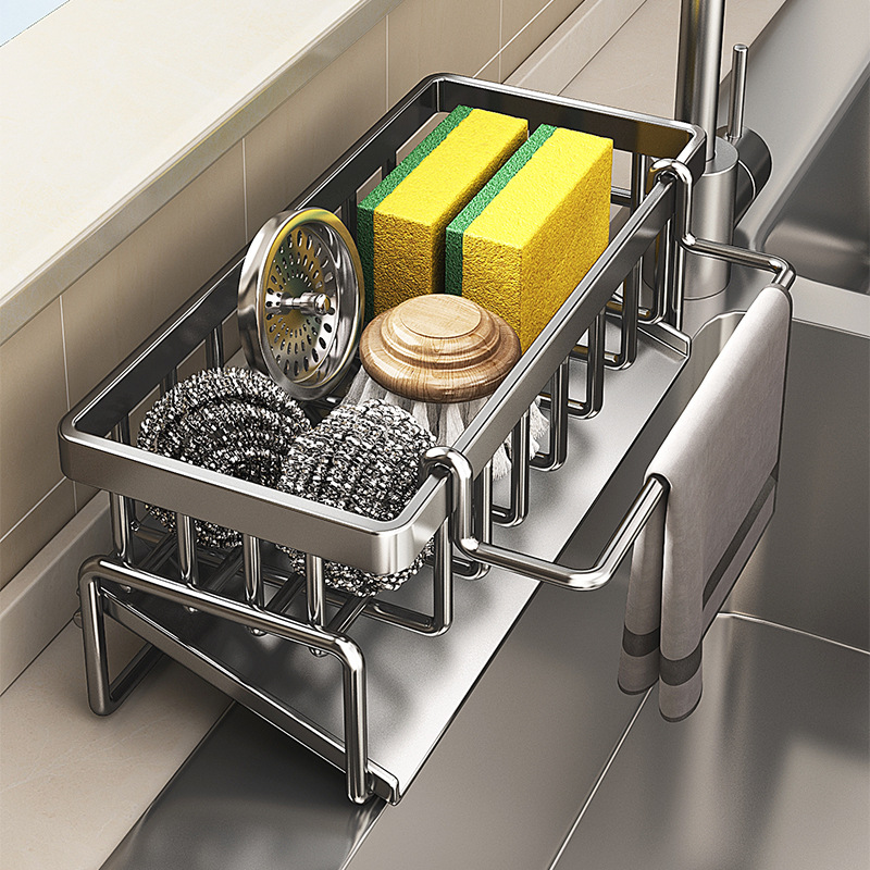 Kitchen Gadgets Storage Ideas - Prateleira Compacta para Temperos de Montagem