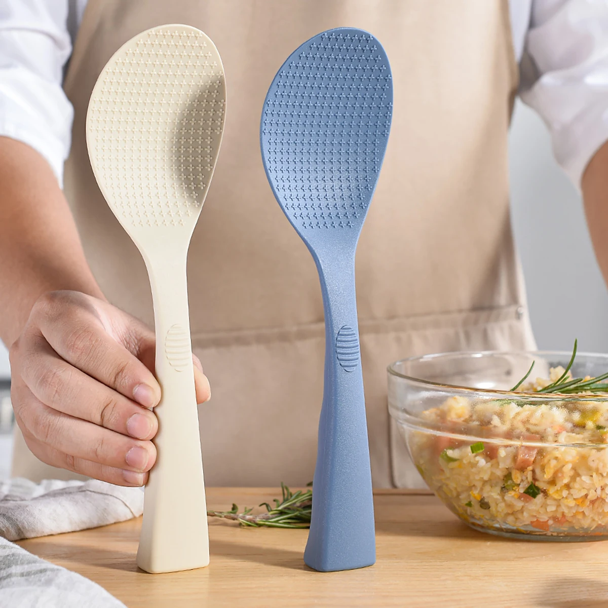 Kitchen Gadgets On Sale - Colher de arroz de silicone de
