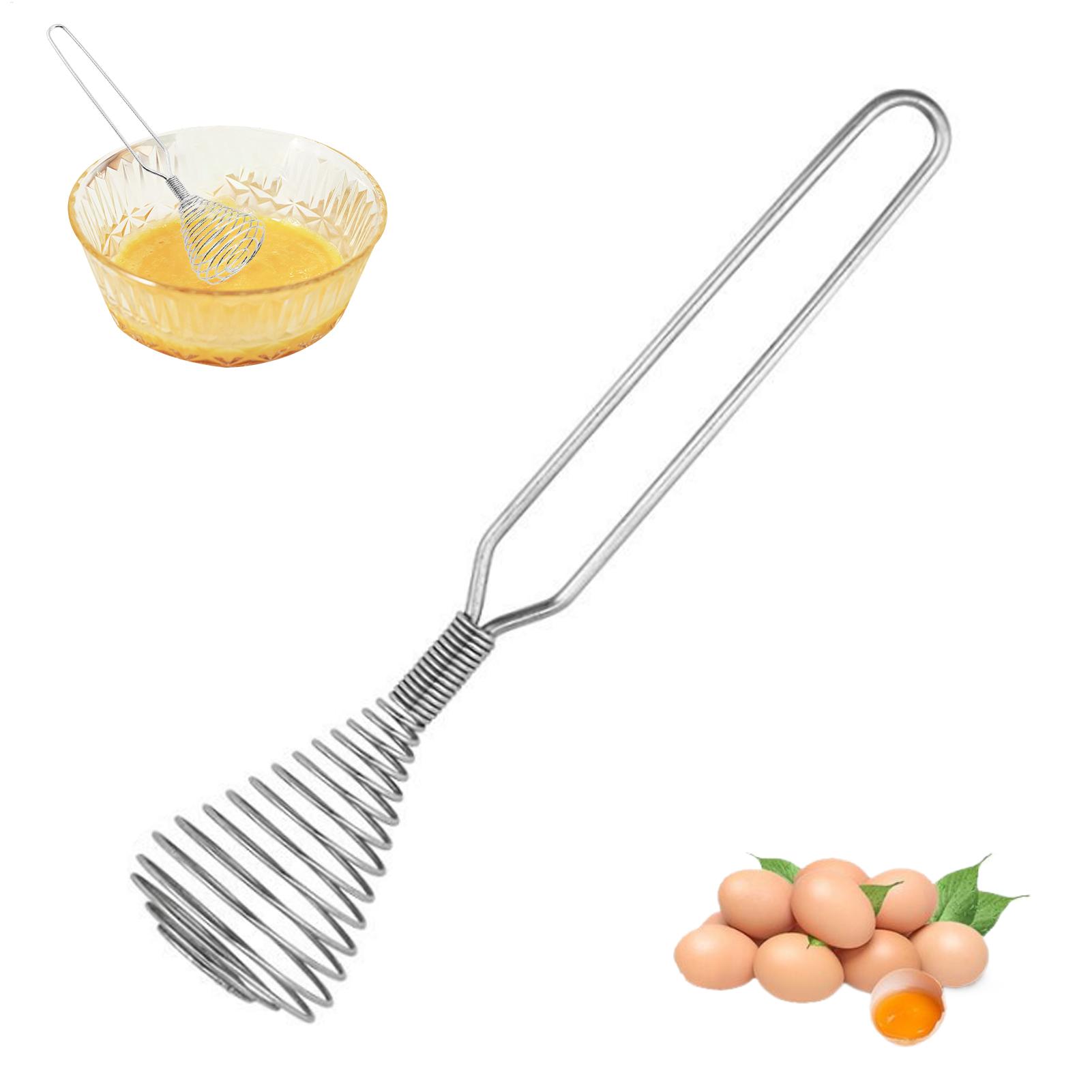 Kitchen Gadgets Products - Batedor de mão em aço inoxidável,