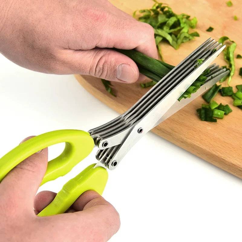 Multi-camadas tesoura de cozin - Kitchen Gadgets Products avaliação e preço