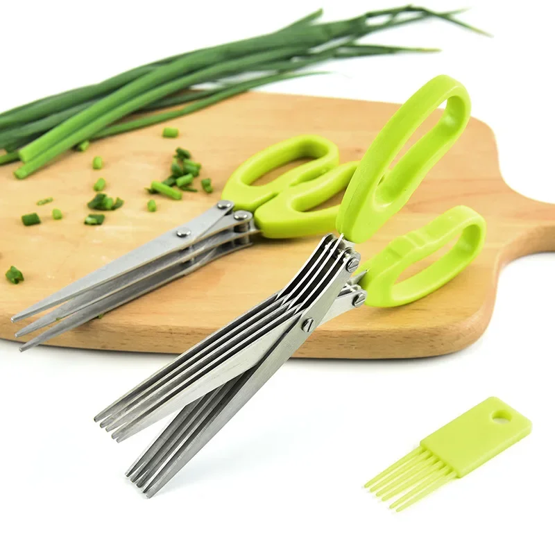 Multi-camadas tesoura de cozin - Kitchen Gadgets Products avaliação e preço