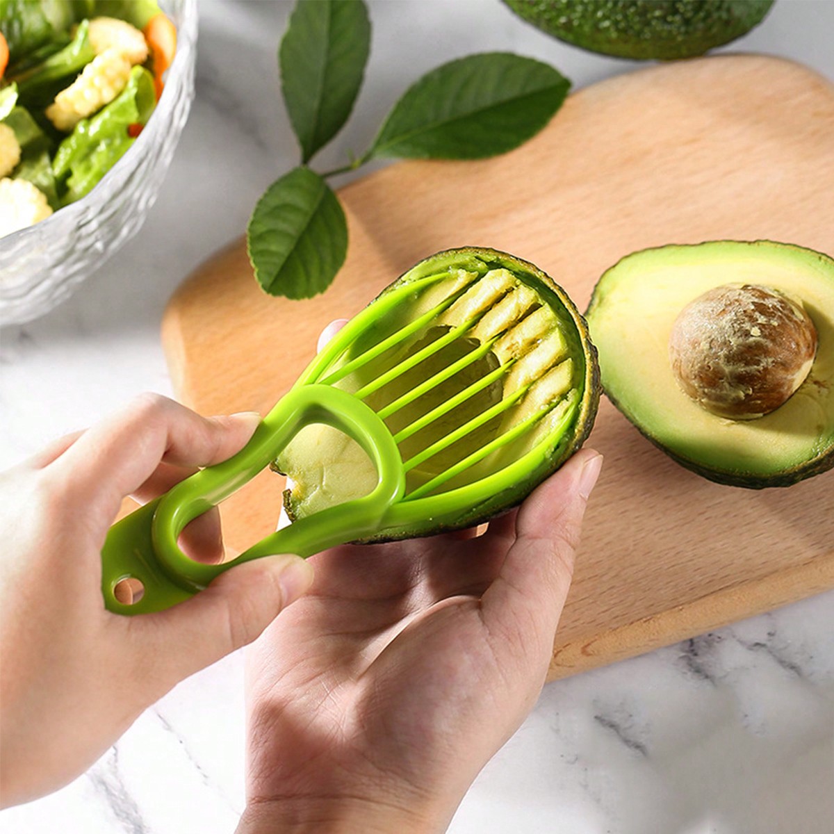 Descascador de Abacate 1PCS, F - Avocado Slicer Tool avaliação e preço