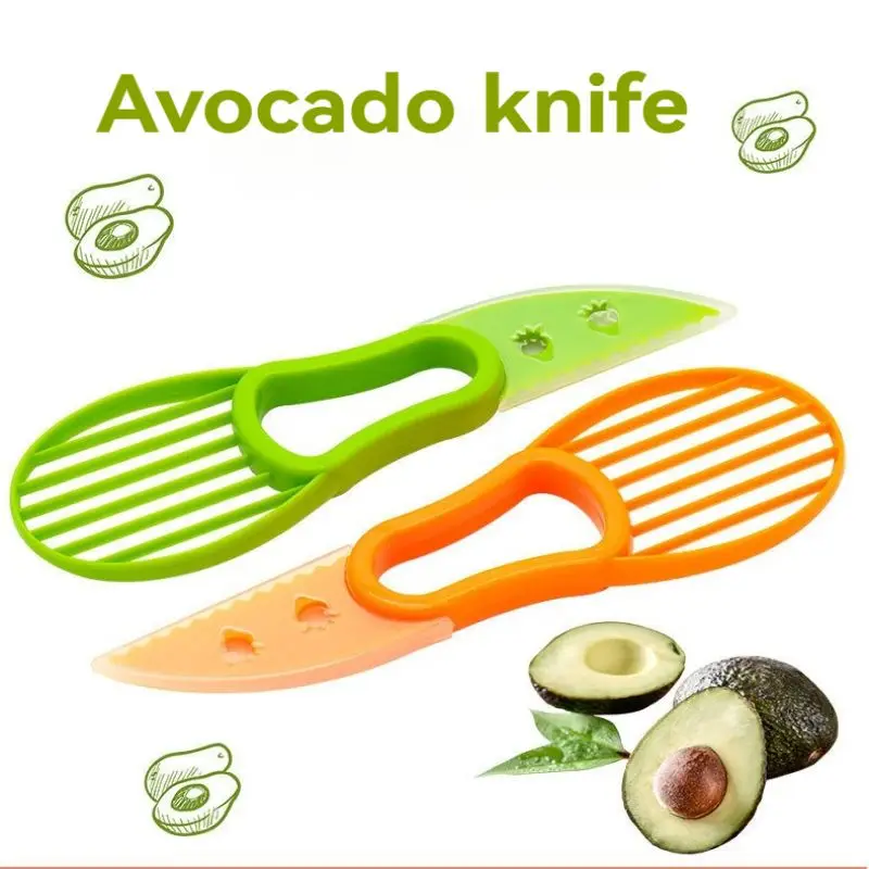 Fatiador de abacate 3 em 1, co - Avocado Slicer Tool avaliação e preço