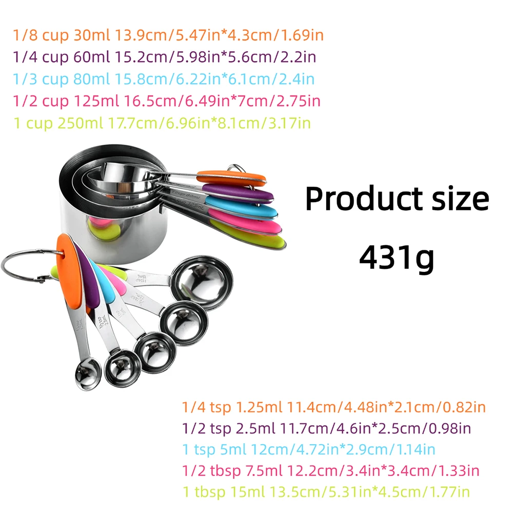 5/10 pçs copos de medição de a - Kitchen Gadgets Products avaliação e preço