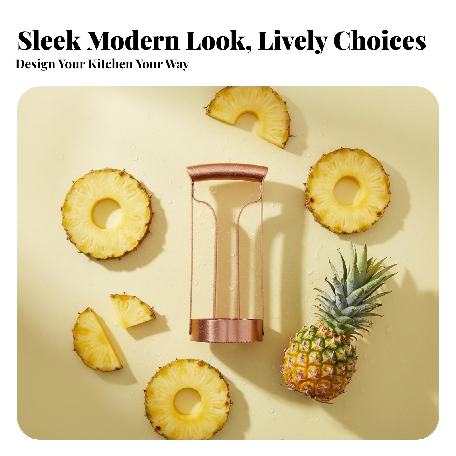 Cortador de Abacaxi em Aço Ino - Kitchen Gadgets Useful avaliação e preço