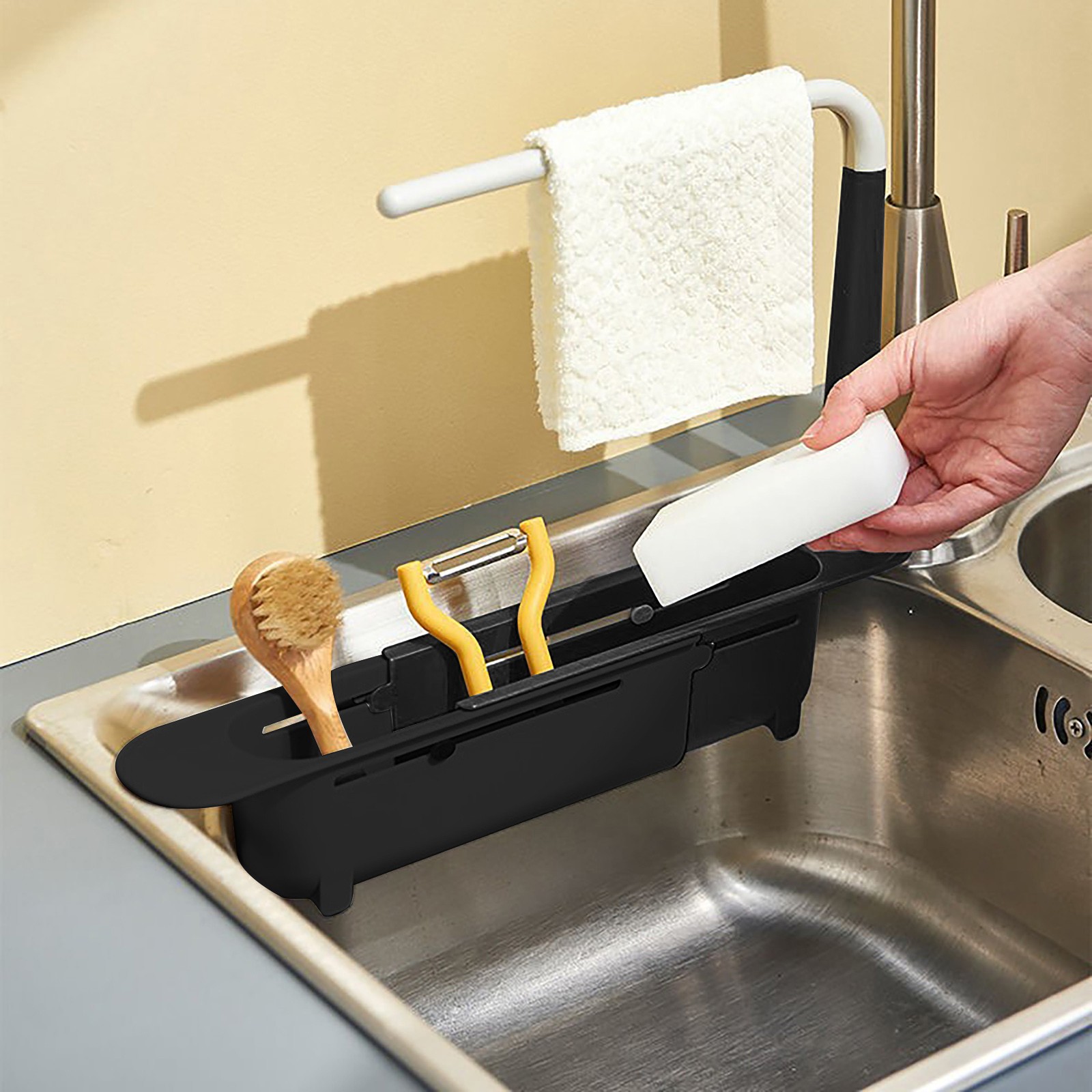 Escorredor pia elescópico, org - Kitchen Gadgets Storage Ideas avaliação e preço