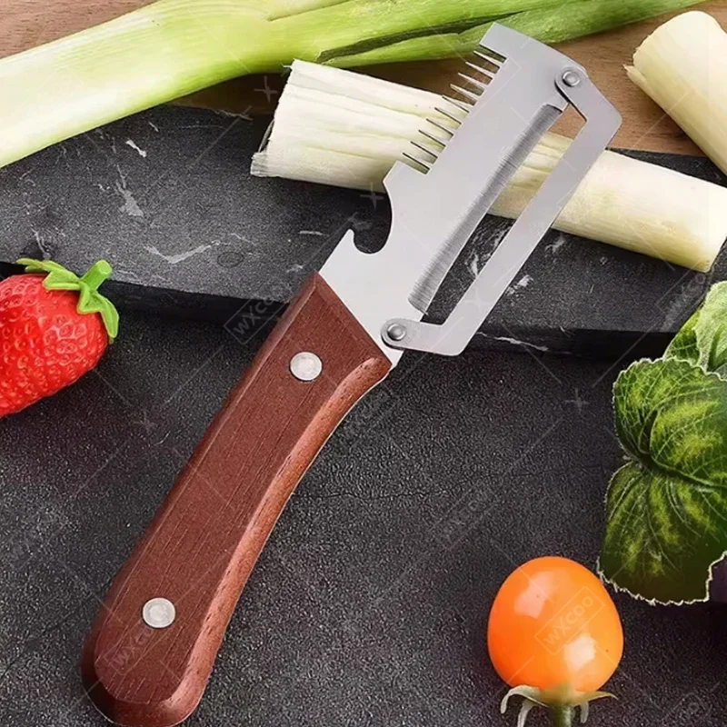 Descascador de Aço Inoxidável  - Kitchen Gadgets Vegetable Cutter avaliação e preço