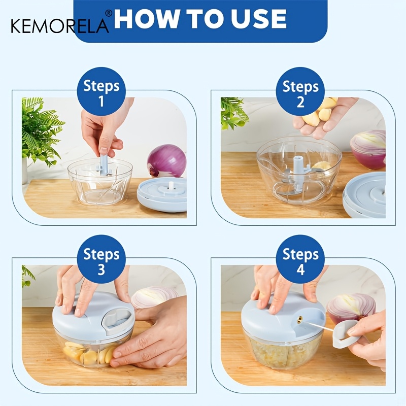 Triturador de Vegetais e Cebol - Kitchen Gadgets Under 500 avaliação e preço