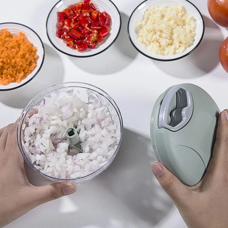 500/900ml mão chopper manual c - Kitchen Gadgets Under 500 avaliação e preço
