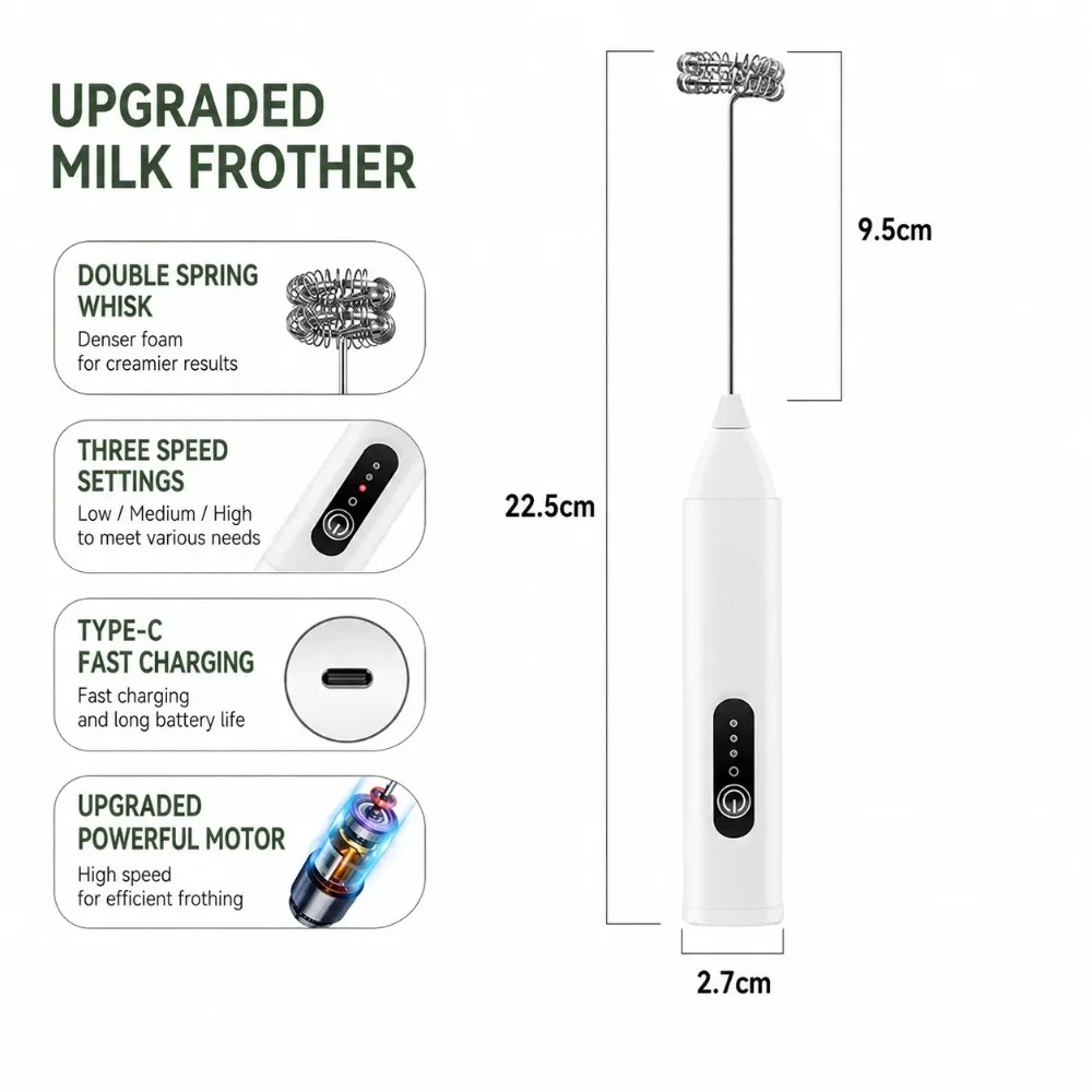 Espumador de Leite e Batedor d - Milk Frother avaliação e preço