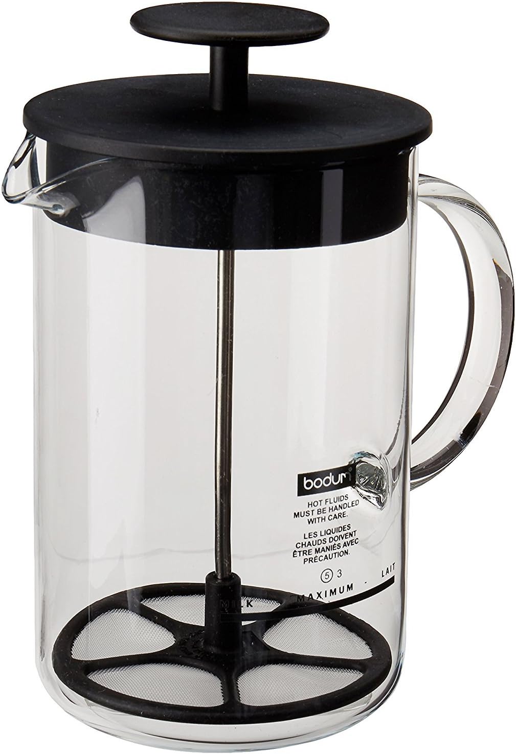 Espumador de leite manual, 8 o - Milk Frother avaliação e preço
