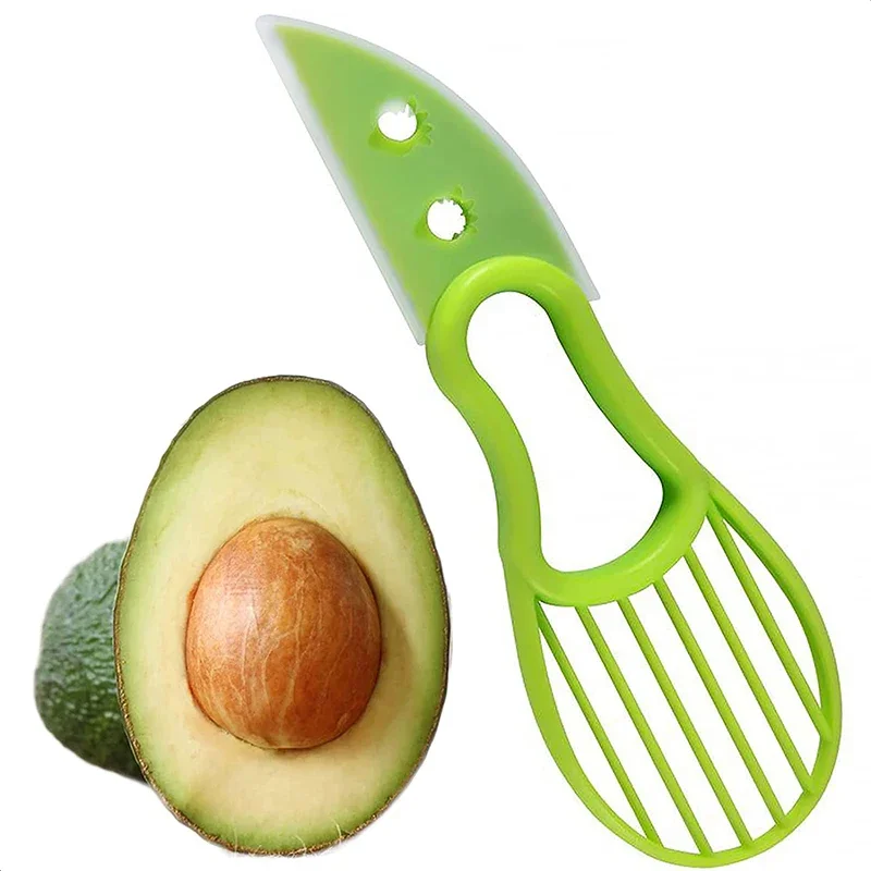 Fatiador de abacate 3 em 1, fa - Avocado Slicer Tool avaliação e preço