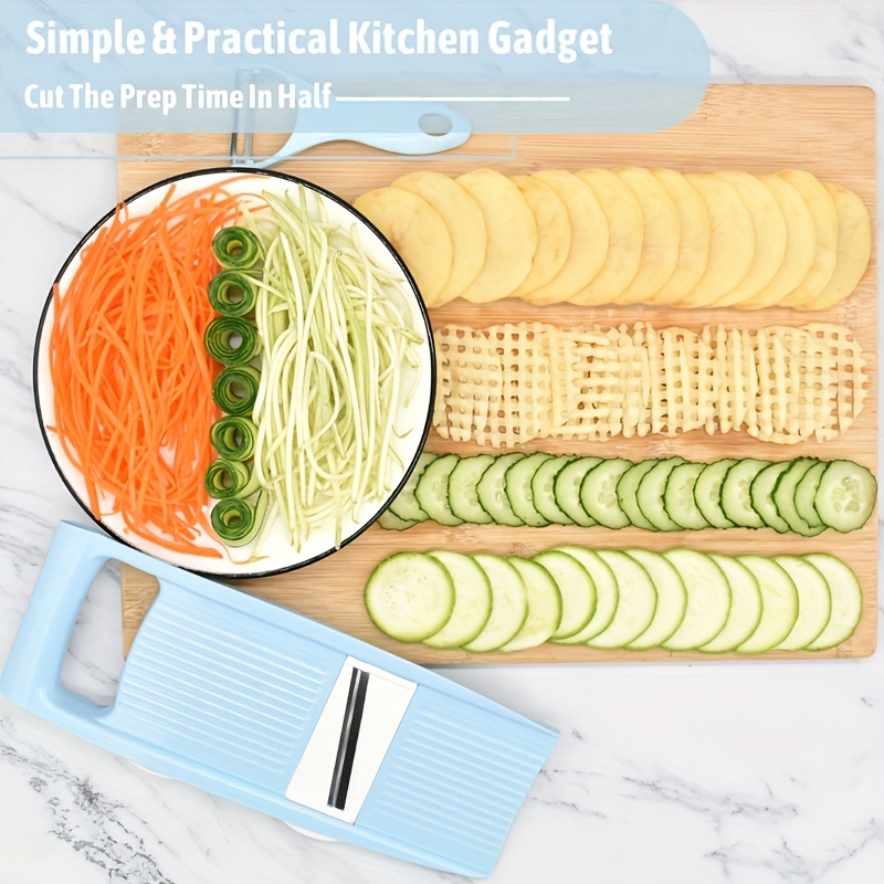 Cortador de Legumes 7 em 1 par - Kitchen Gadgets Vegetable Cutter avaliação e preço