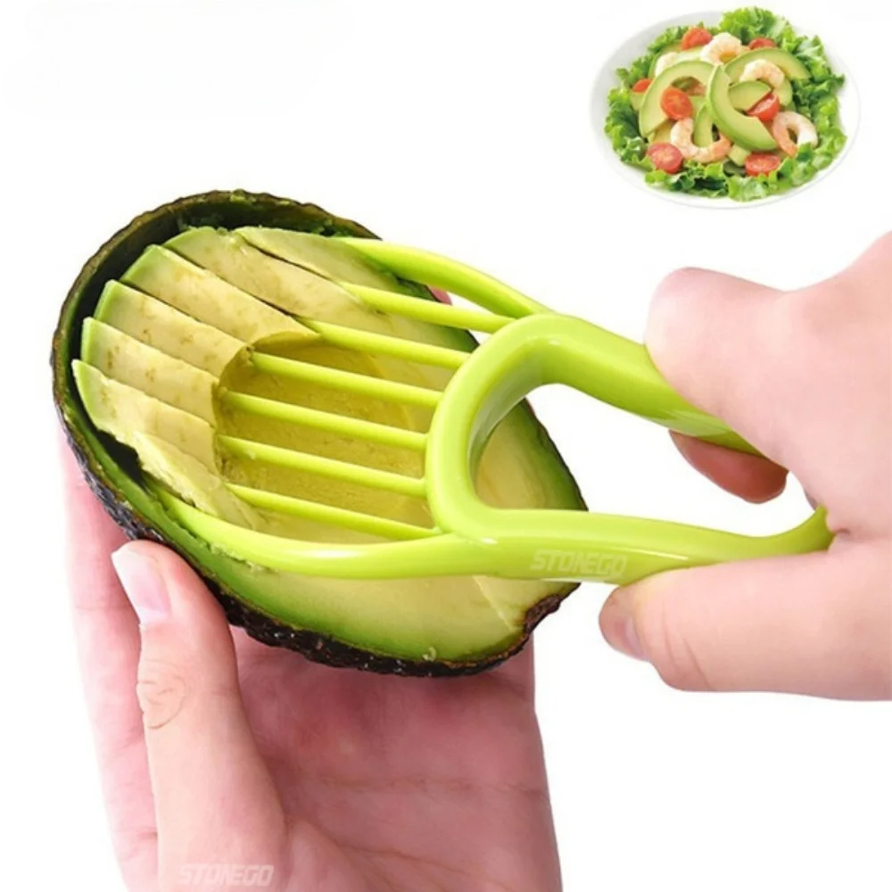 1PC Cortador de Abacate Verde  - Avocado Slicer Tool avaliação e preço