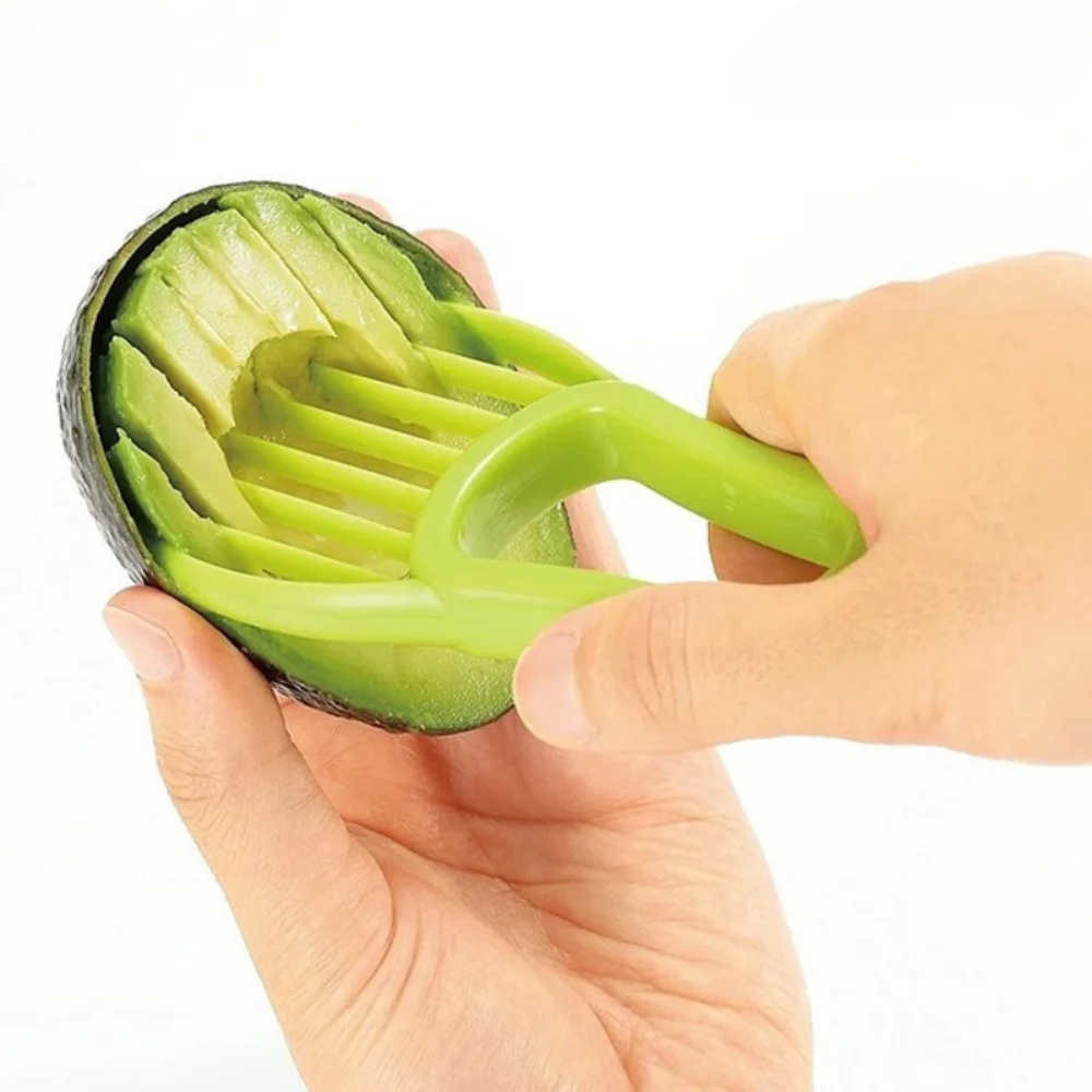 1PC Cortador de Abacate Verde  - Avocado Slicer Tool avaliação e preço