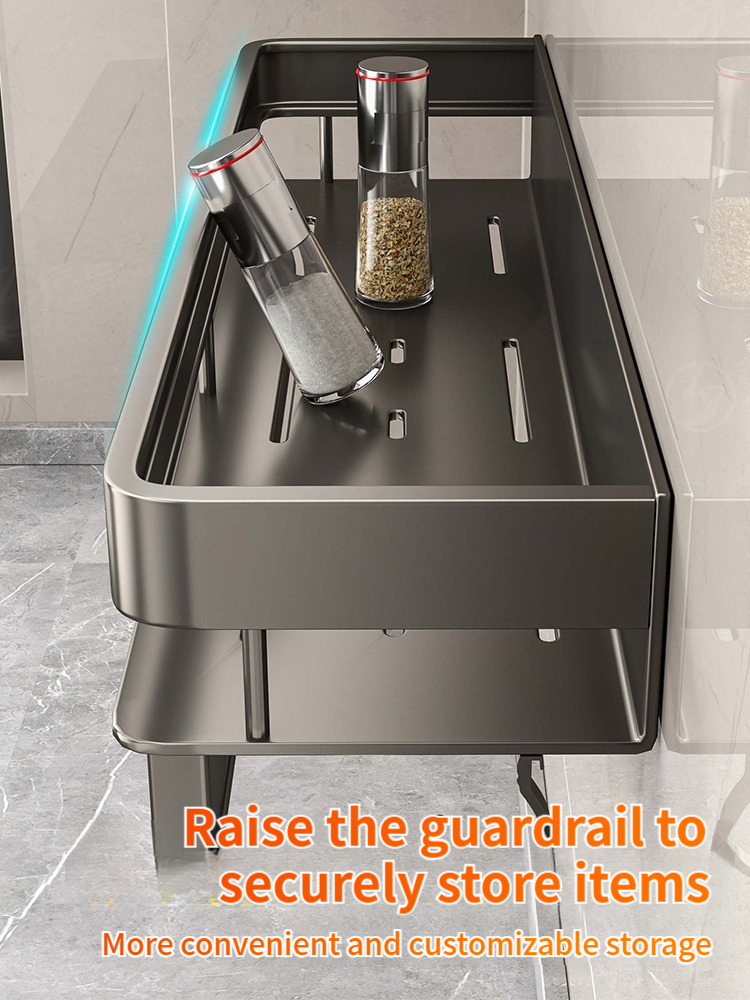 Prateleira de Cozinha em Alumí - Kitchen Gadgets Storage Ideas avaliação e preço