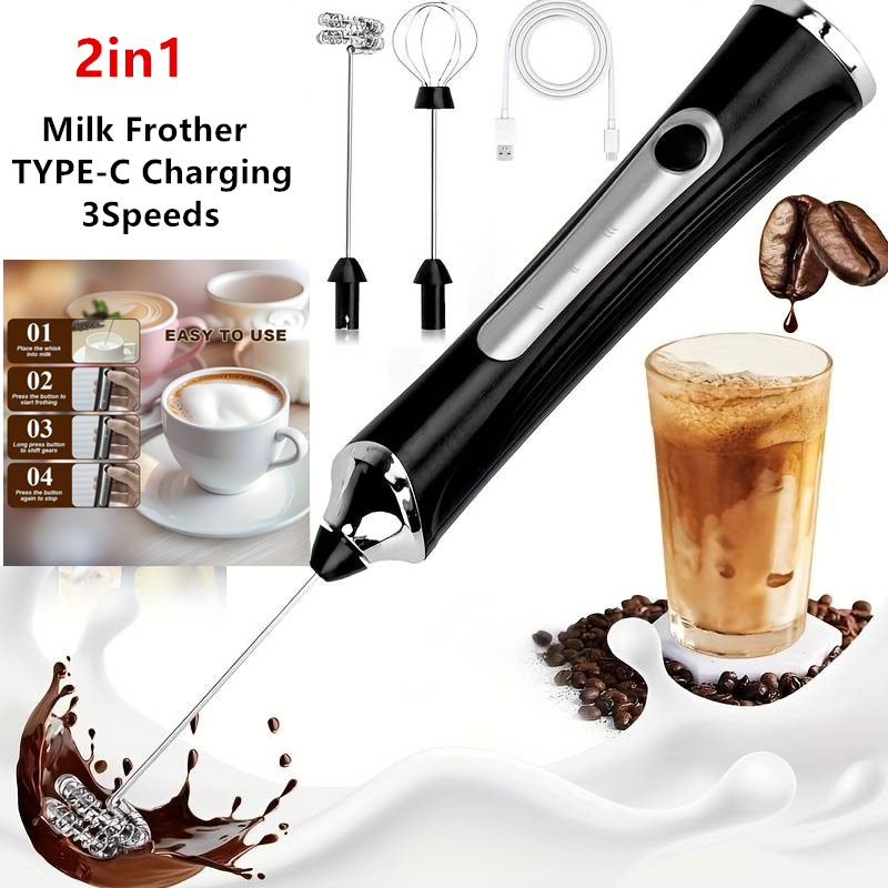 Espumador de leite elétrico se - Milk Frother avaliação e preço