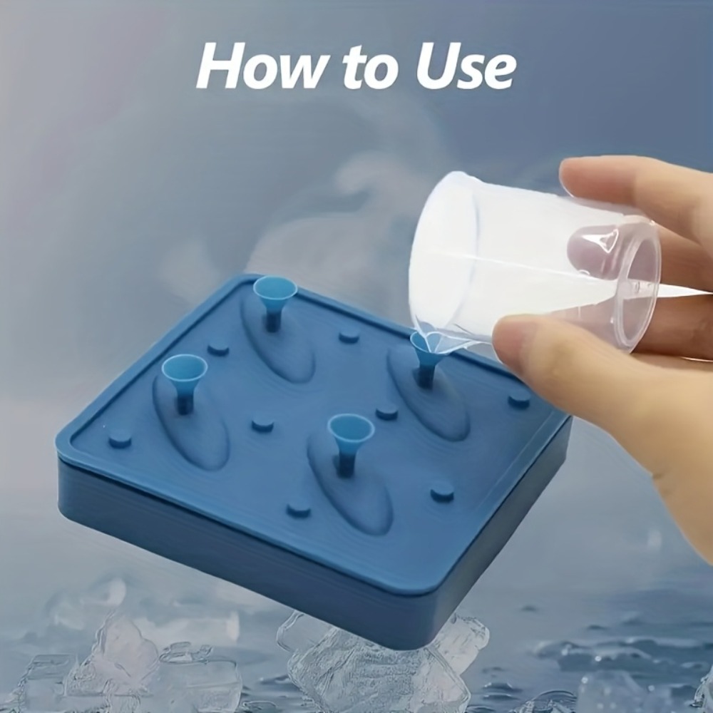 Forma de Gelo de Silicone Tuba - Kitchen Gadgets To Have avaliação e preço