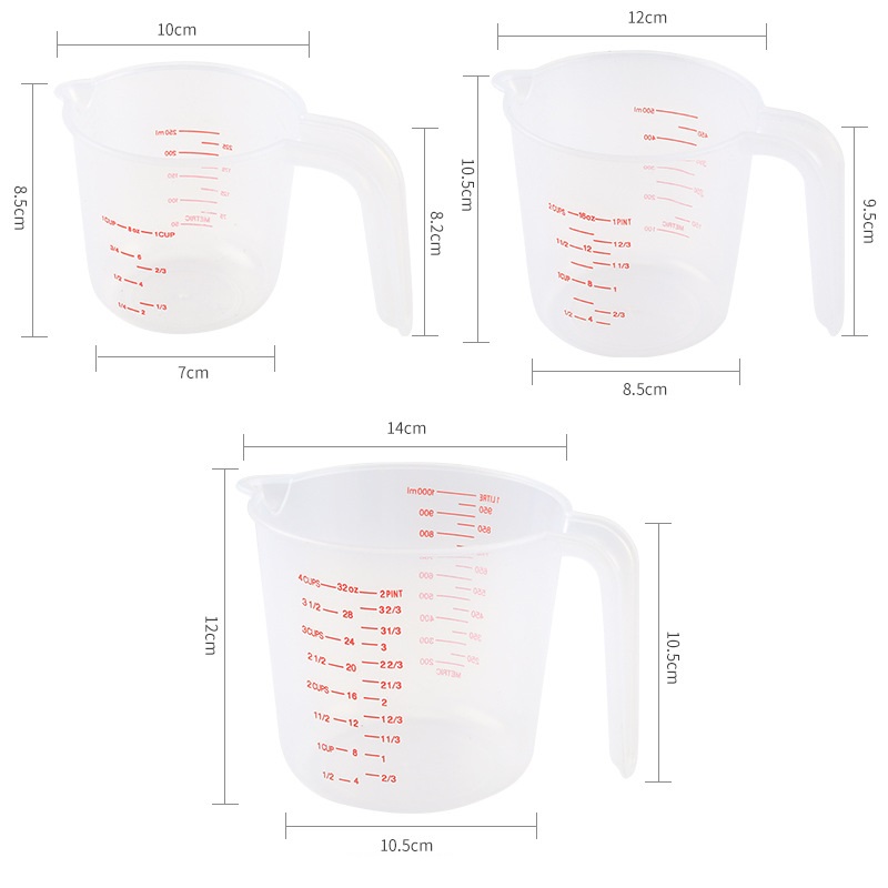 250/500/1000ml copo mais fácil - Kitchen Gadgets Under 500 avaliação e preço