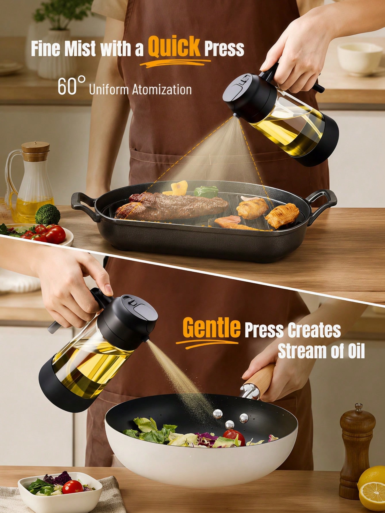 2PCS Pulverizador e Dispensado - Kitchen Gadgets To Have avaliação e preço